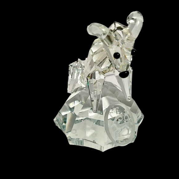 VTG Presiosa Bohemia Works Rainbow Crystal Aries Zodiac Figurine - Picture 3 of 15